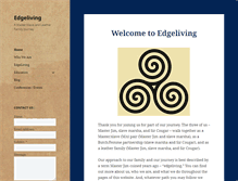 Tablet Screenshot of edgeliving.net